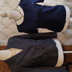 Talbots Cardigan & Loft Blazer